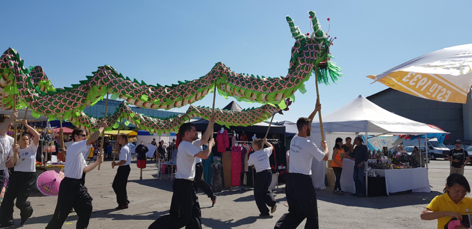 Mit vielen Darbietungen, wie z. B. Drachentänzen, erfreute das Festival die Herzen von Asiaten und Fernost-Fans.