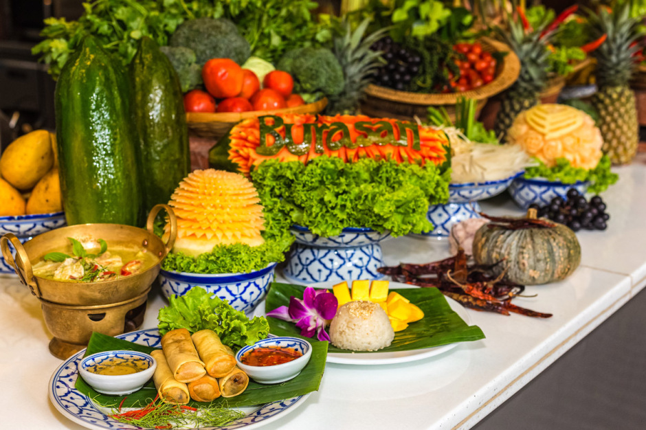 Fans thailändischer Köstlichkeiten werden im Burasari Resort nicht enttäuscht.