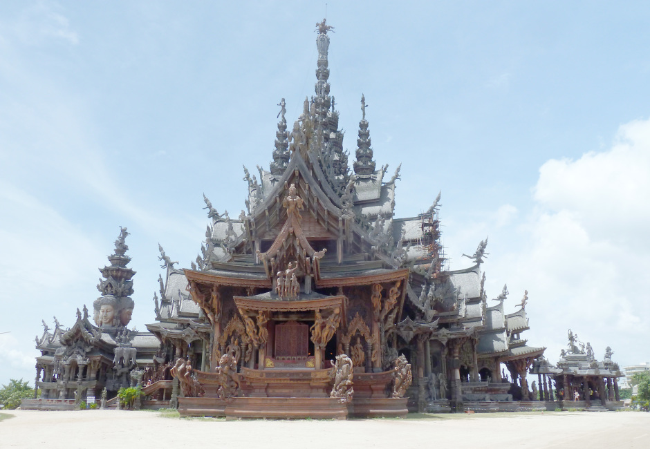 Das Sanctuary of Truth begeistert nicht nur Hobbyfotografen, sondern auch kulturinteressierte Besucher. Foto: Jahner