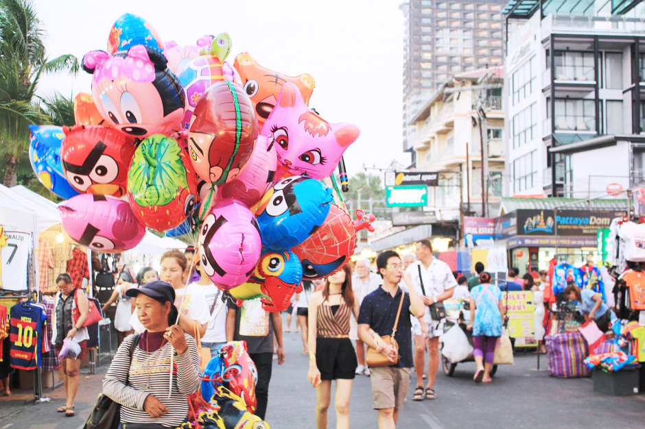 An beiden Veranstaltungstagen wird sich die Beach Road in eine große Schlemmer- und Shoppingmeile verwandeln. Foto: Siam Bayshore