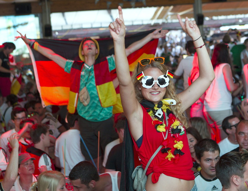 Deutschland versinkt im WM-Rausch.