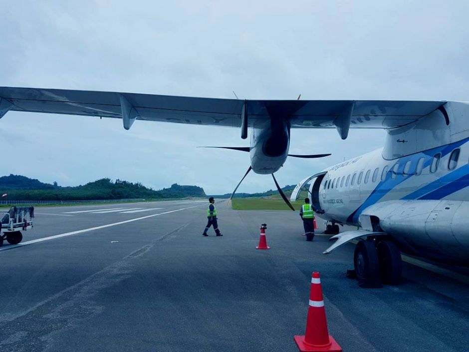 Am Phuket International Airport wurden 16 Flüge von drei Airlines verschoben oder annulliert. Foto: The Thaiger