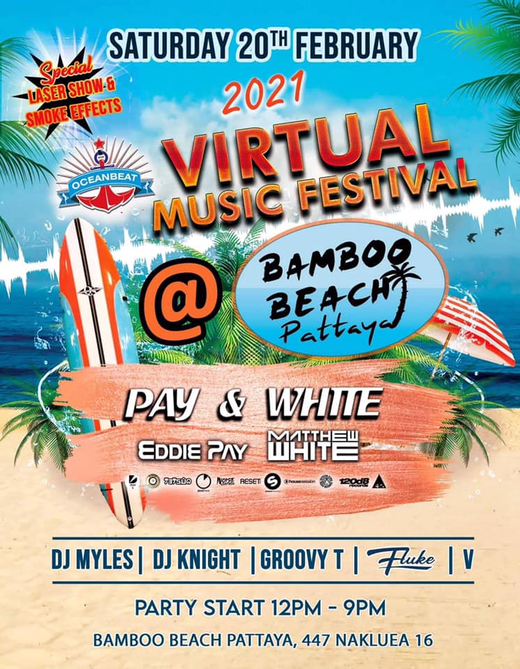 Oceanbeat Virtual Music Festival @ Bamboo Beach.