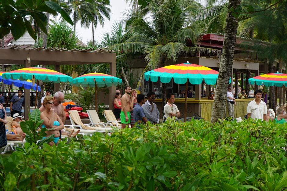 An vielen Orten in Khao Lak wurde an den Tsunami erinnert.