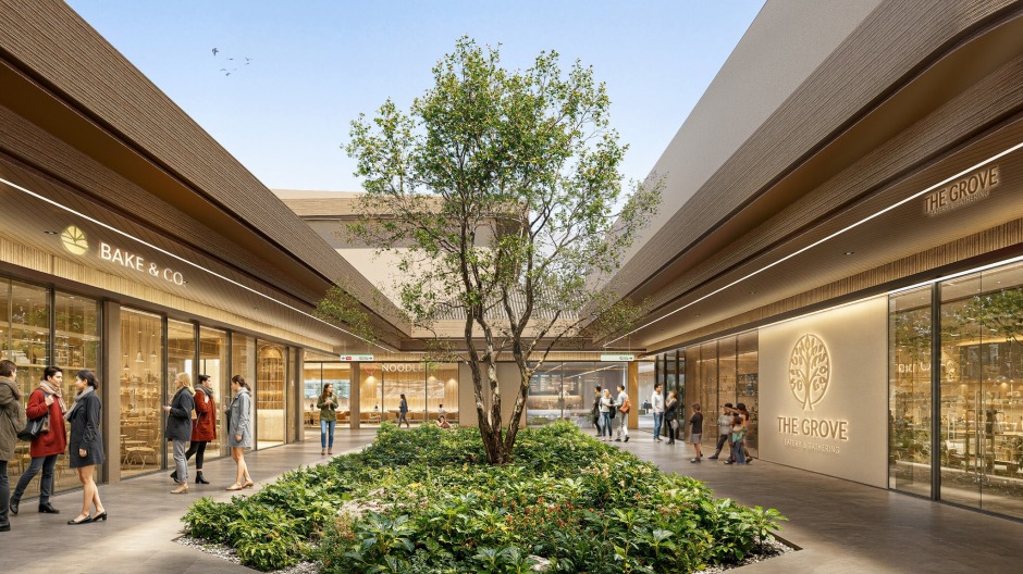 Die neue Anlage soll Restaurants, Cafés und Lifestyleangebote unter einem Dach vereinen. Bild: Central Group