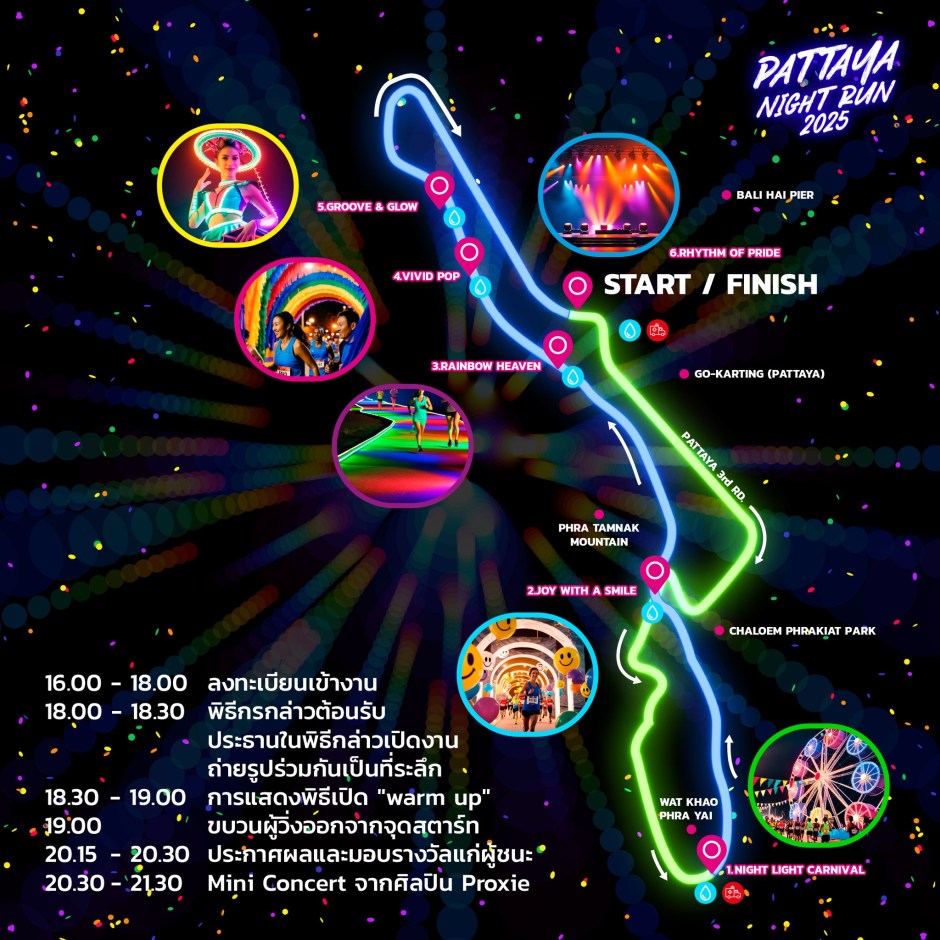 Foto: Pattaya Night Run