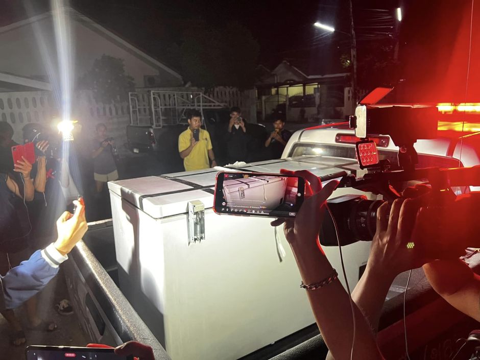 Die zerstückelte Leiche wurde in einer Gefriertruhe in dem Haus aufbewahrt. Foto: Pattaya Rescue