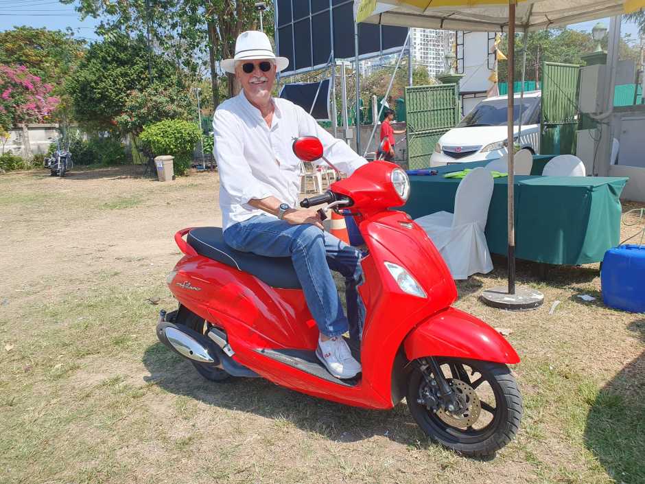 Jo Klemm, Präsident des Vereins „Classic Car Friends Pattaya“. Foto: Klinkmüller