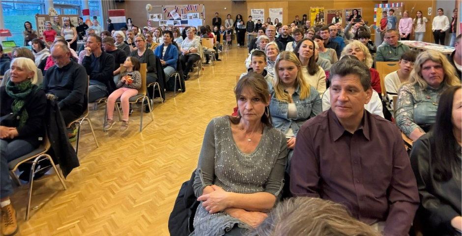 Volles Haus bei der Abendpräsentation im Volkshaus Langenwang am 10.042026. Foto: ÖTG