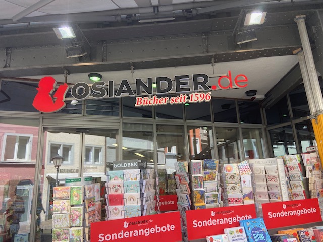 Ausflug nach Konstanz zum Bücherkauf.