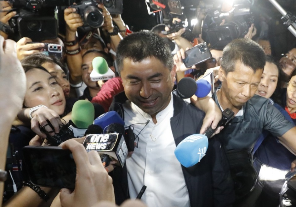 Am 18. April wurde Thailands stellvertretender nationaler Polizeichef Surachat „Big Joke“ Hakparn suspendiert. Foto: epa-efe/Narong Sangnak
