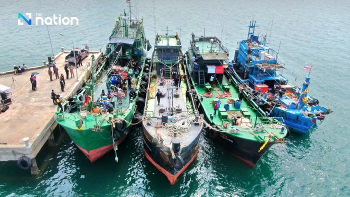 Ermittlungen gegen Marine Police in Sattahip. Foto: The Nation