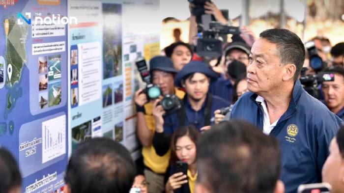 Premierminister Srettha Thavisin besucht Koh Samui. Foto: The Nation