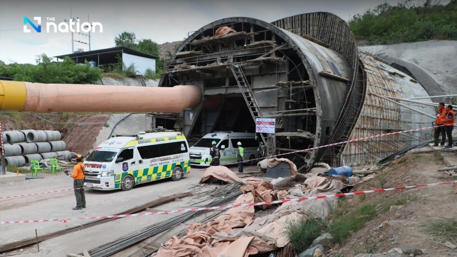 Tunnel-Tragödie in Nakhon Ratchasima. Foto: The Nation