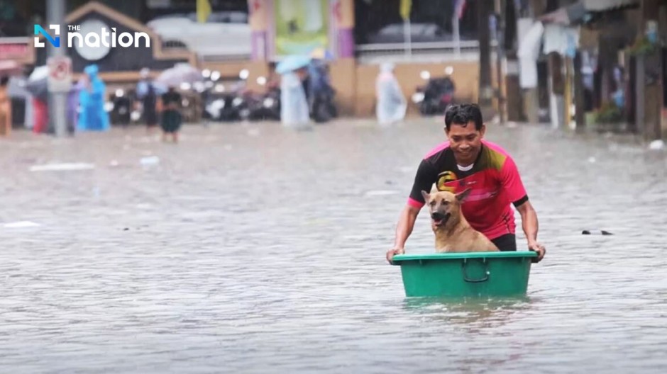 Überschwemmungen im tiefen Süden Thailands. Foto: The Nation
