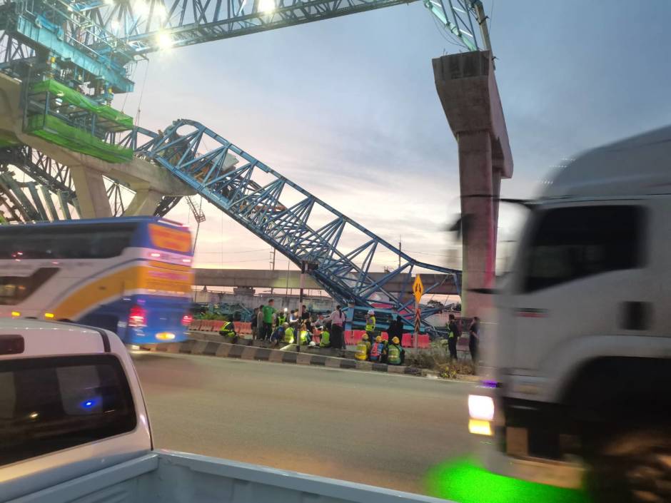 Zwei Tote bei Kranunfall auf Rama II Road. Bild: FM91 Trafficpro