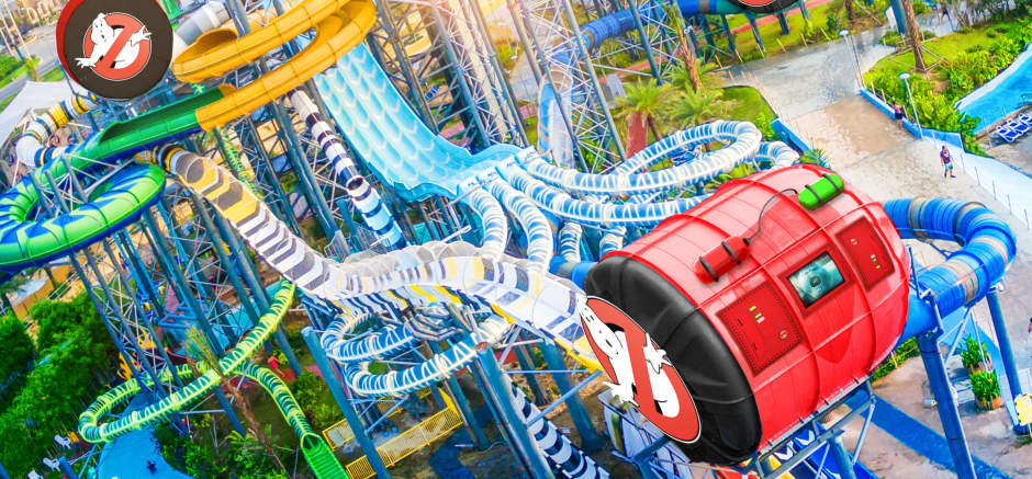 Aquaverse in Bang Saray ist Pattayas neuester Wasserpark und der erste Filmthemenwasserpark der Welt. Foto: Columbia Pictures Aquaverse