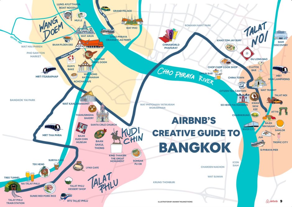 Der Stadtführer soll die kreative Landschaft Bangkoks, die lebendigen Viertel und die lokalen Trendsetter beleuchten.