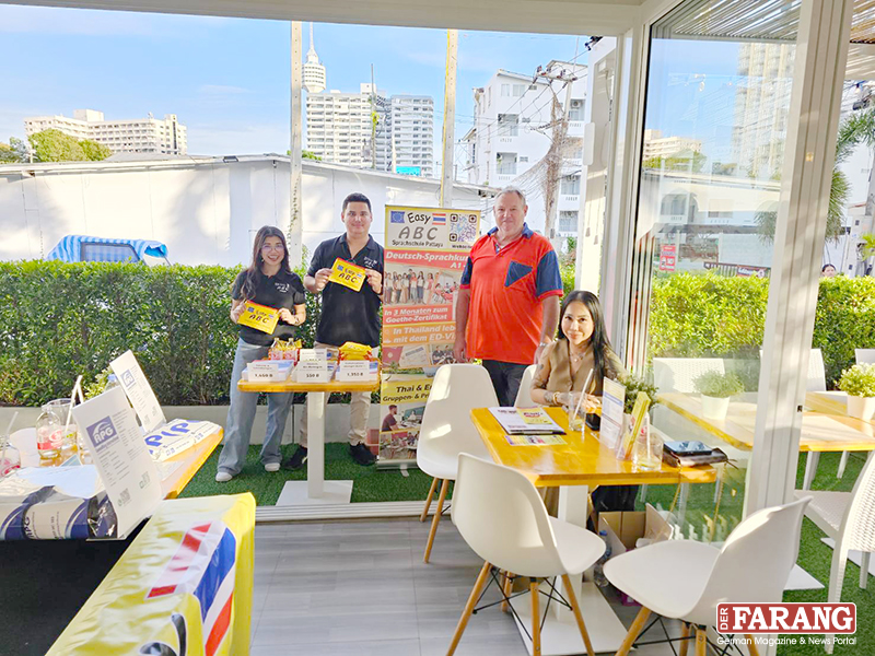 Das Team der Easy ABC Sprachschule präsentierte Deutsch- und Thai-Kurse für Anfänger und Fortgeschrittene.