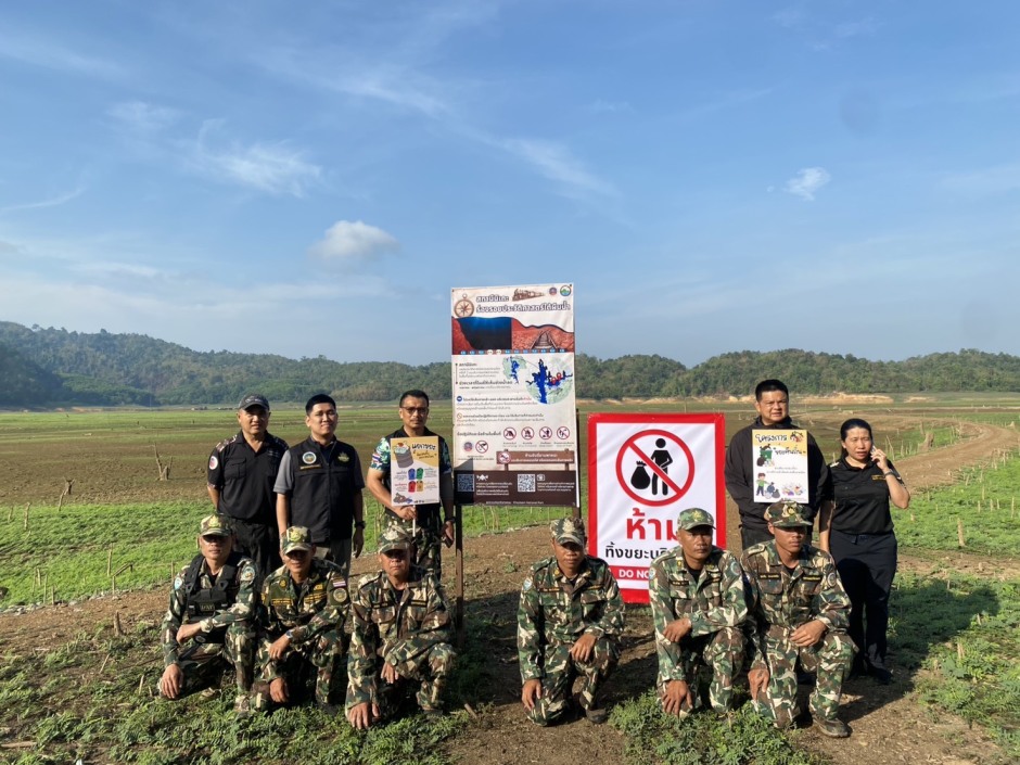 Nationalparkmitarbeiter und Ranger verstärkten nach dem Vorfall die Kontrollen und weisen vor Ort auf die geltenden Betretungsverbote hin. Bild: Department of National Parks, Wildlife and Plant Conservation (DNP)
