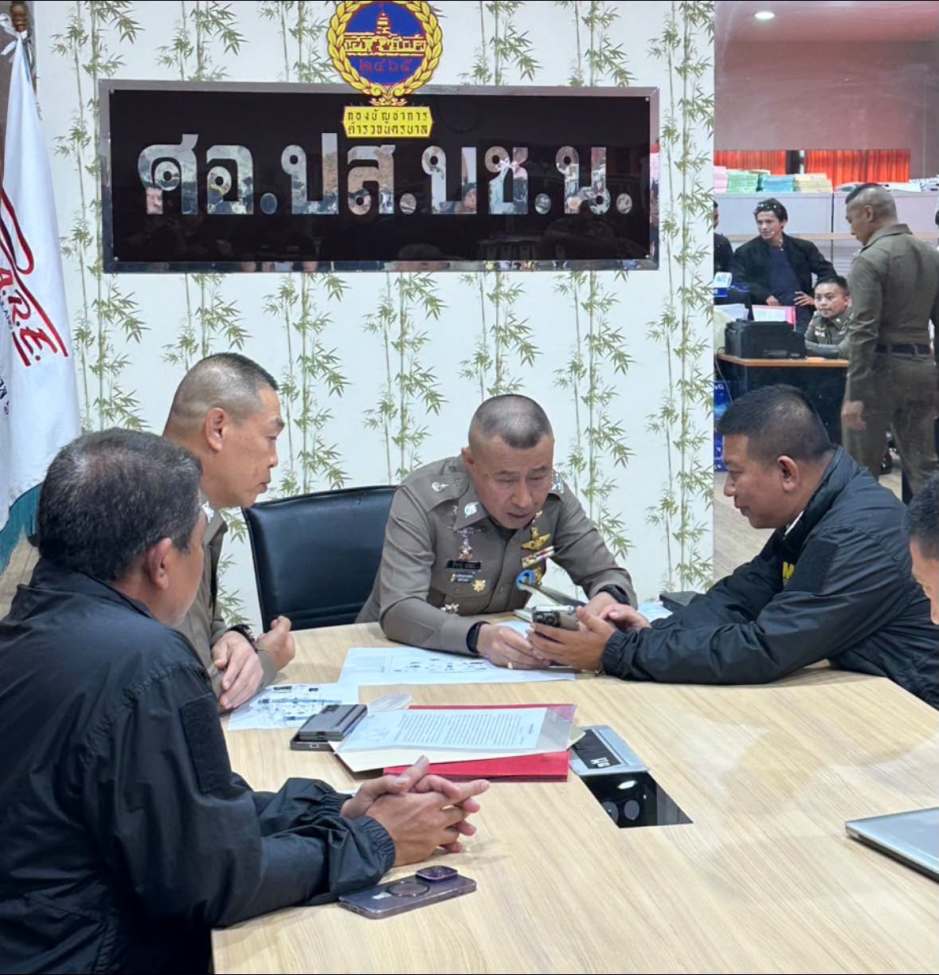 Die Ermittler werten Beweismittel und digitale Spuren aus, um die Lieferkette des Schmugglernetzwerks nachzuvollziehen. Foto: Royal Thai Police